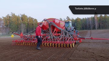 4. Väderstad Spirit - Säädöt pellolla