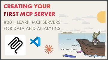 Create your first MCP server! (002 - Learn MCP servers for data & analytics)