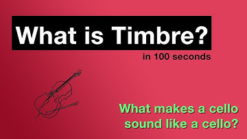 What Is Timbre - Explained in 100 Seconds