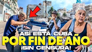Así está CUBA por FIN DE AÑO ¡COMIENDO DE LA BASURA! El pueblo tiene hambre...