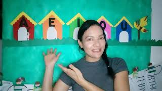 As Casinhas das Vogais/Educação Infantil