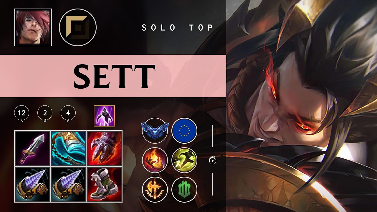 Sett Top vs Pantheon - EUW Diamond Patch 26.01