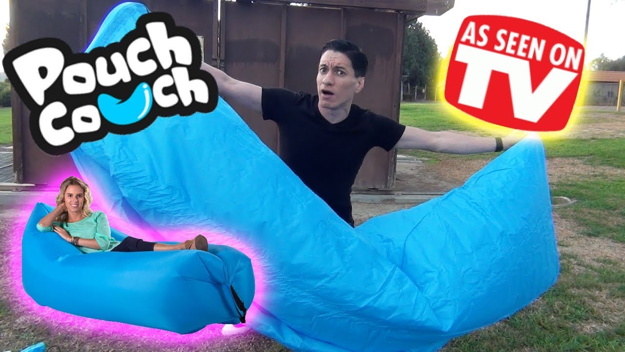 HONEST REVIEWSTHE AMAZING POUCH COUCH YouTube