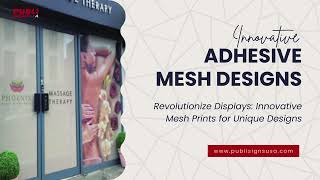 Visual Impact Adhesive Vinyl, Mesh More In Large Format Printing Publsignsusa