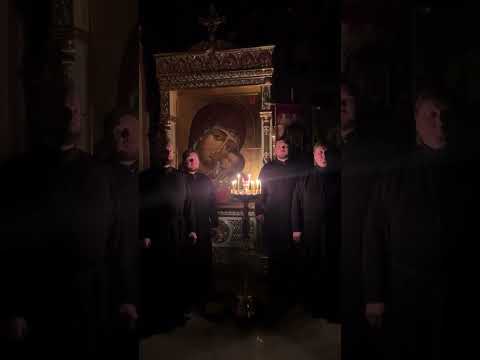 Спасо-Евфимиев монастырь, мужской хор, г.Суздаль «Достойно есть…»