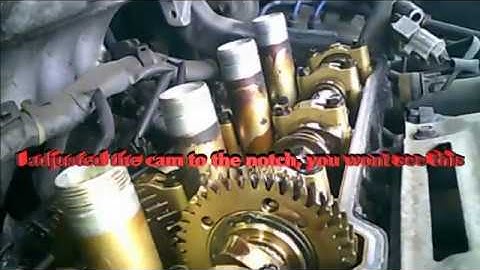 1999 Toyota Camry Timing Belt Broke/Snapped (Set the Cams Right) DIY