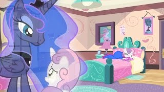 Luna And Sweetie Belle: Sweetie's Nightmare (Full Scene)  MLP: FiM [HD]