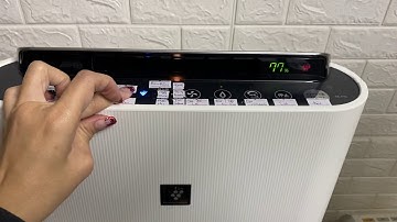 HDSD máy lọc khí có bù ẩm Sharp KC_F70