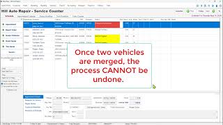 Transferring or Merging Vehicle Records
