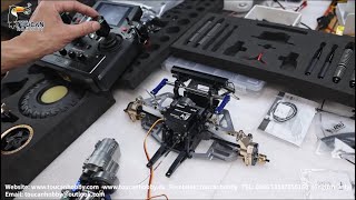 Assembling Capo 1/8 RC Crawler Car U4 CD1582X 2 Speeds Racing from king of the hammers