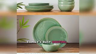 Pfaltzgraff Carrie 12-Piece Dinnerware Set Review | Best Durable Stoneware Dishes for Everyday Use