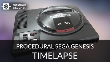 Substance Designer - Sega Genesis Console
