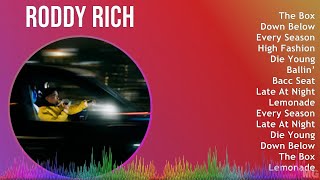 Roddy Rich 2024 MIX Best Songs - The Box, Down Below, Every Season, High Fashion