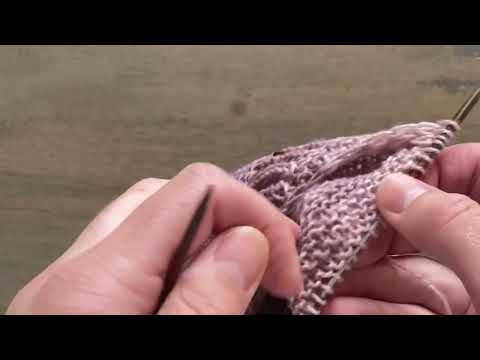 Black Elephant Shawl: Working the I-Cord Loosely