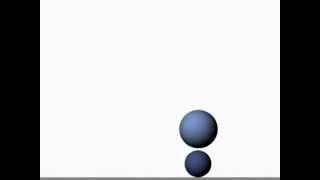 Bouncing ball - different weights
