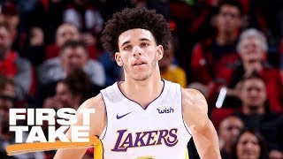 Stephen A. Smith says he doesn't want Lonzo Ball to fail | First Take | ESPN