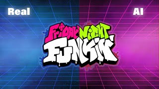 Dad Battle, but it's continued by AI【Friday Night Funkin'】part 1