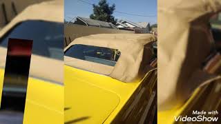 62 cadillac convertible top install