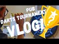 Battling in a charity darts tournament  vlog