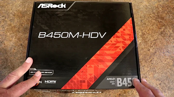 ASRock B450M HDV : Une option abordable pour votre PC