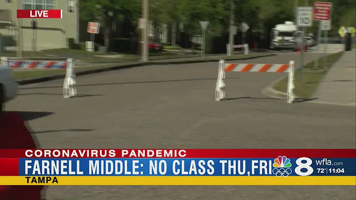 Coronavirus concerns: Farnell Middle School closes...