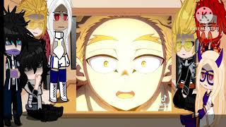 Mha Pro Heroes (+Dabi) React to DabiHawks 