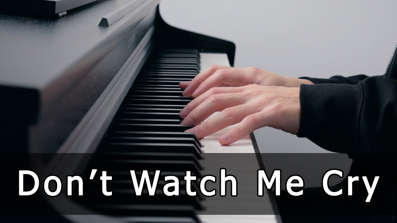 Don't Watch Me Cry - Jorja Smith (Piano Cover by Riyandi Kusuma)