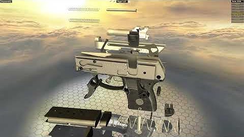 Ruger LCP (Lightweight Compact Pistol) Semi-Automatic Pistol - Step By Step Disassembly & Reassembly