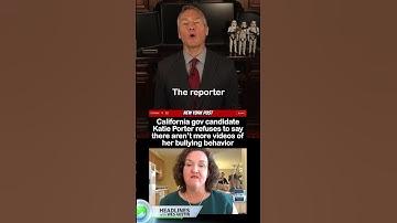 Katie Porter Refuses to Rule Out More Bullying Videos #katieporter #california #governor #candidate