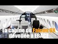 La cabine du falcon 6x prsente au salon ebace