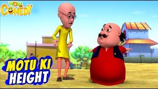 Motu Patlu- EP49B | Motu Ki Height | Funny Videos For Kids | Wow Kidz Comedy