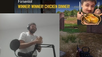 Forsen Finally Gets His Annual Win in PUBG