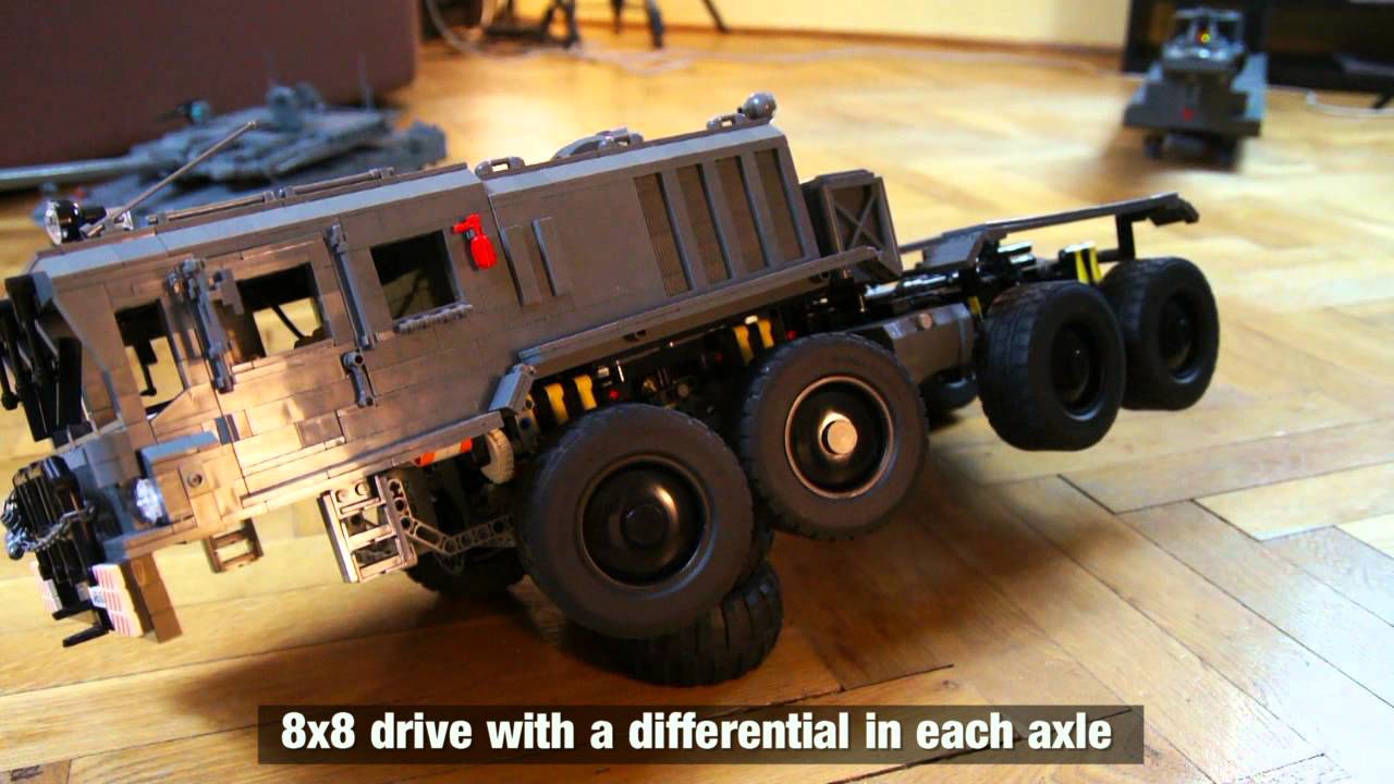 Lego Motorized Kzkt 7428 Rusich Tank Transporter Youtube Lego Motorized Kzkt 7428 Rusich Tank Transporter Youtube