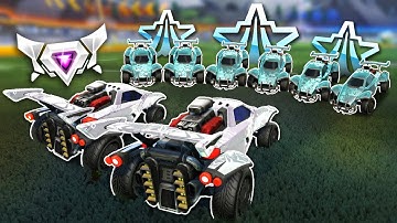 2 SSLs Vs 6 of Each Rank Until They Lose in Rocket League