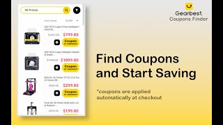 Gearbest Coupons Finder - The Best Chrome Extension Coupon Helper