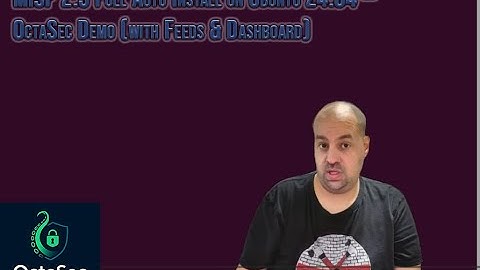 MISP 2.5 Volledige automatische installatie op Ubuntu 24.04 — OctaSec-demo (met feeds en dashboard)