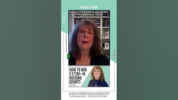 Lessons from Winning over $172M in Housing Grants: Tips for Creating Winning NoFA Applications #rei