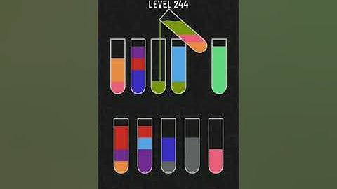 Water Sort Puzzle Level 244 | Level 244