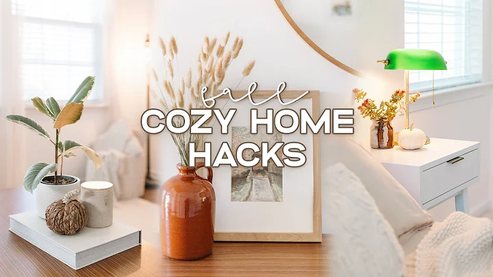 7 TINY Ways to Make Your Home Cozy for AUTUMN 🍂 | Cozy Home Hacks