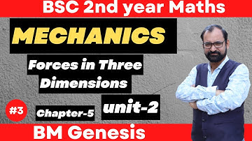 Forces in Three Dimensions Poinsot