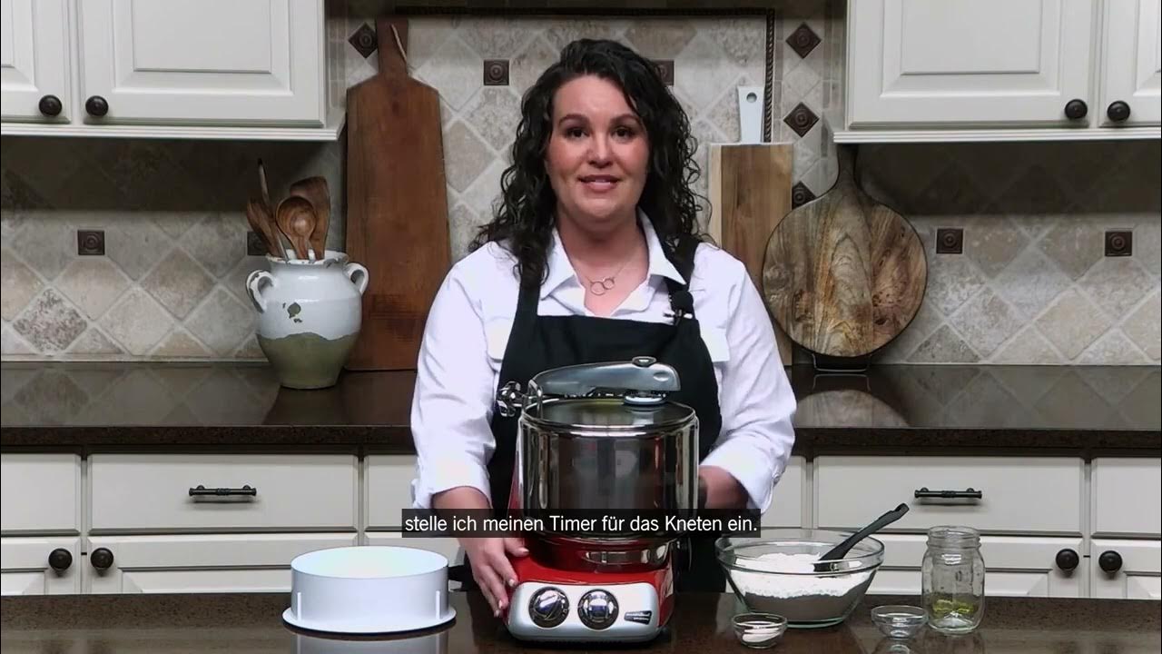 Ankarsrum Masterclass How to use the dough roller German subtitles YouTube