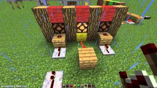 Simple redstone mob sensor