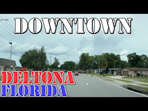 Deltona - Florida - 4K Downtown Drive