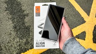 Google Pixel 6 Spigen GLAStR Align Master Screen Protector Install!