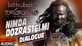 Nimda Dozrastelmi Dialogue || Baahubali (Telugu) || Prabhas, Rana, Anushka, Tamannaah screenshot 4