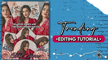 Trending picsart editing tutorial. Trisha