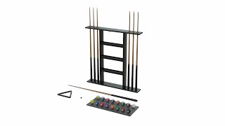 Pool Table Accessories 3D Model