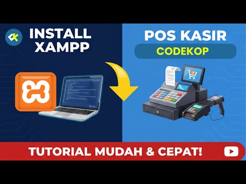 Cara Install POS Kasir Codekop di XAMPP (Lengkap Step by Step)