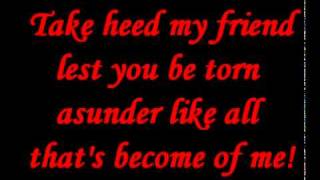 Disturbed- The Curse Lyrics
