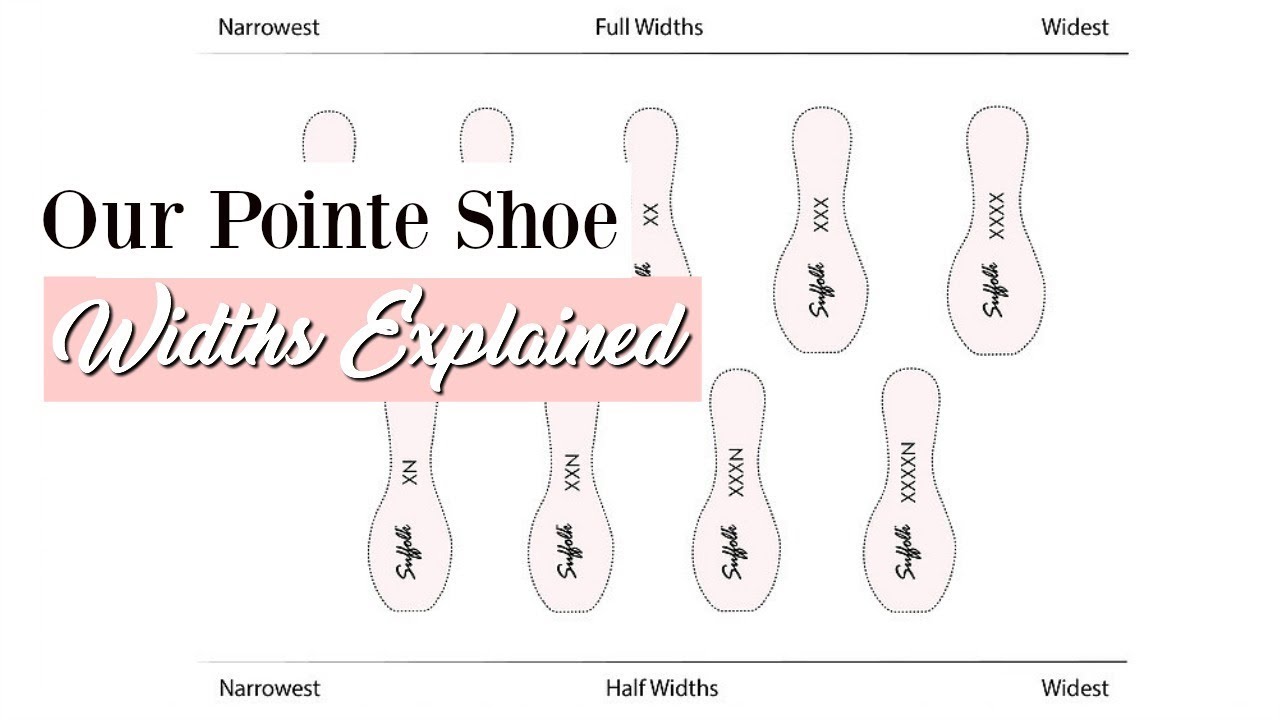 ballet shoe width